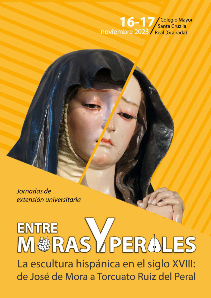 Cartel Jornadas Extensión Universitaria "Entre Moras y Perales"