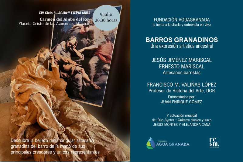Entrevista sobre "Barros granadinos" Ciclo "El agua y la Palabra"